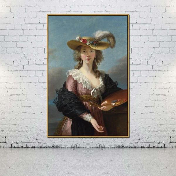 paintings artcozy oil canvas painting vigee lebrun self portrait in a straw hat for home decoration wall art
paintings artcozy oil canvas painting vigee lebrun self portrait in a straw hat for home decoration wall art