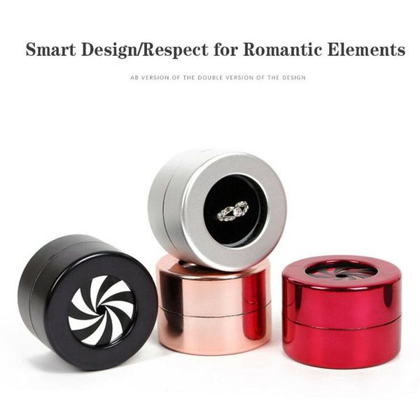 gift wrap creative round rotary engagement wedding ring box jewelry display storage case romantic rotate lifting
gift wrap creative round rotary engagement wedding ring box jewelry display storage case romantic rotate lifting