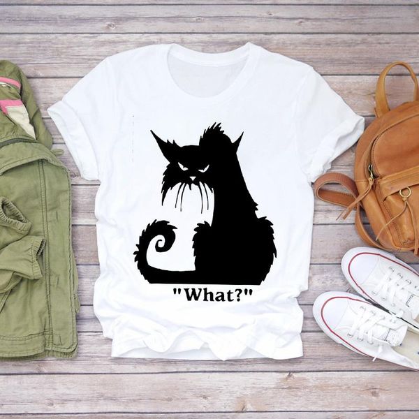 women's t-shirt women cartoon cat harajuku fashion animal halloween print lady t-shirts womens graphic t shirt ladies female tee, White
women's t-shirt women cartoon cat harajuku fashion animal halloween print lady t-shirts womens graphic t shirt ladies female tee, White
