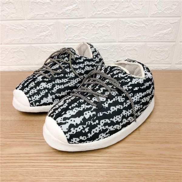 we·feel winter men and women slippers solid color fashion plush ladies indoor house use, Black
we·feel winter men and women slippers solid color fashion plush ladies indoor house use, Black
