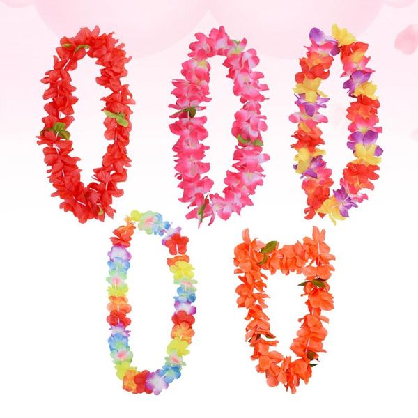 decorative flowers & wreaths 5pcs colorful hawaiian leis artificial flower necklace garland beach hula dance neck loop tropical luau party f
decorative flowers & wreaths 5pcs colorful hawaiian leis artificial flower necklace garland beach hula dance neck loop tropical luau party f