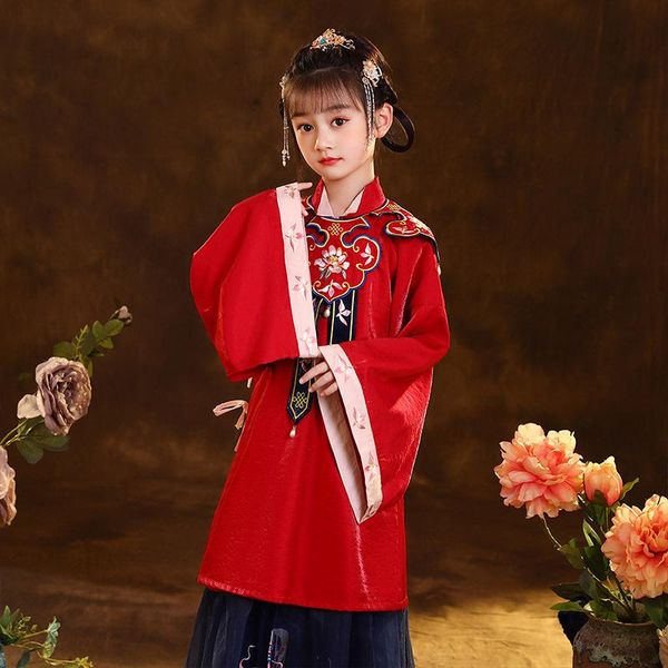 autumn and winter girls tang long sleeves dress with cloud shoulder stage performance clothing chinese wedding birthday ethnic, Red
autumn and winter girls tang long sleeves dress with cloud shoulder stage performance clothing chinese wedding birthday ethnic, Red