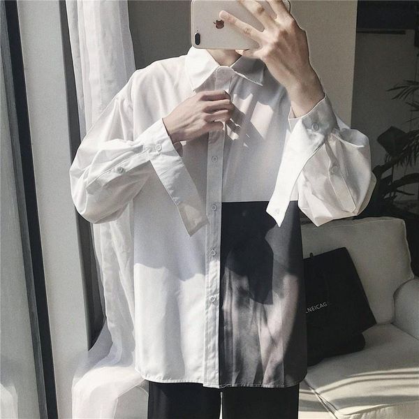 men's casual shirts korea harajuku urzan large white holiday blouse spring hip hop print retro hawaiian shirt dropshippi, White;black
men's casual shirts korea harajuku urzan large white holiday blouse spring hip hop print retro hawaiian shirt dropshippi, White;black