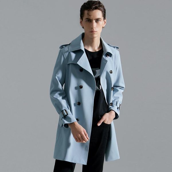 men's trench coats 2021 autumn winter long style male jackets luxury double breasted classics mens slim man with belt plus size 6xl, Tan;black
men's trench coats 2021 autumn winter long style male jackets luxury double breasted classics mens slim man with belt plus size 6xl, Tan;black