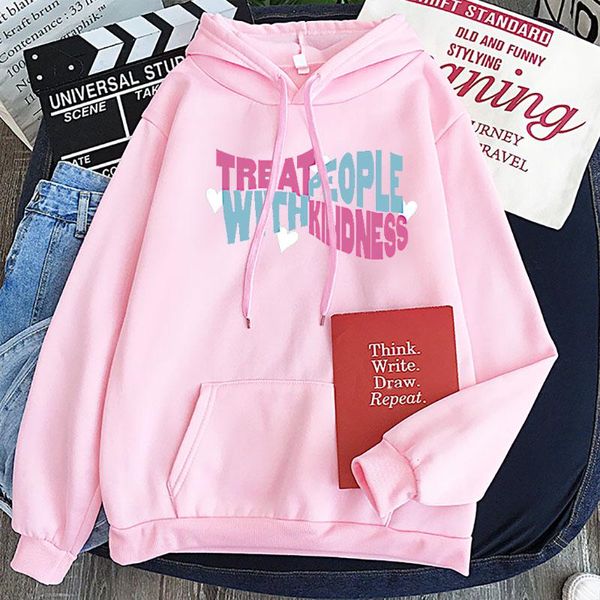 women's hoodies & sweatshirts fleece youth hoodie ropa juvenil mujer treat others with kindness to print weater outwear clothing women, Black
women's hoodies & sweatshirts fleece youth hoodie ropa juvenil mujer treat others with kindness to print weater outwear clothing women, Black