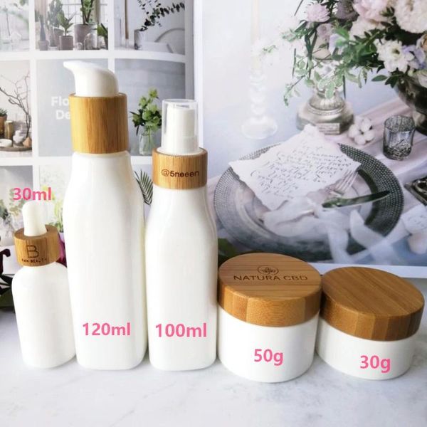 storage bottles & jars wholesale white porcelain essential oil dropper refillable bottle bamboo lid spray lotion pump cosmetic container
storage bottles & jars wholesale white porcelain essential oil dropper refillable bottle bamboo lid spray lotion pump cosmetic container