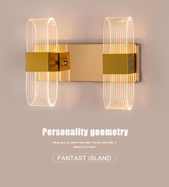 modern creative acrylic wall light fixtures golden nordic restaurant living room aisle corridor balcony lamp
modern creative acrylic wall light fixtures golden nordic restaurant living room aisle corridor balcony lamp