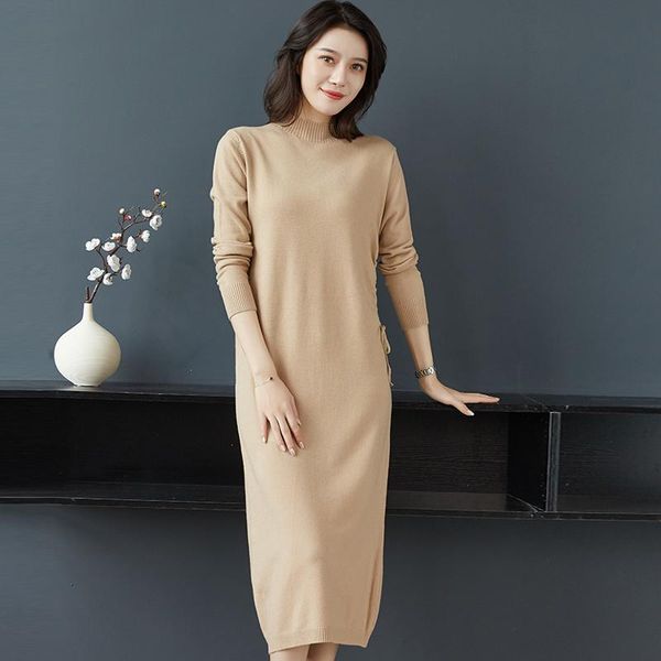 casual dresses women pullover long sweater dress lady christmas 2021 autumn winter jersey jumper, Black;gray
casual dresses women pullover long sweater dress lady christmas 2021 autumn winter jersey jumper, Black;gray