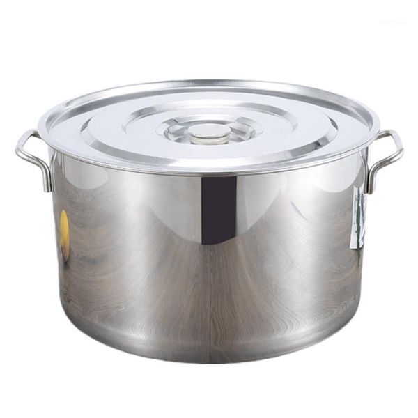 storage bottles & jars 1pc stainless steel water bucket porridge rice soup pot with lid
storage bottles & jars 1pc stainless steel water bucket porridge rice soup pot with lid