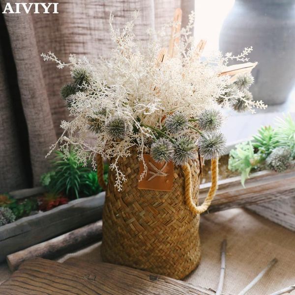 decorative flowers & wreaths prickly thorn grass bunch fake flower green plant wedding home decor artificial christmas decorations for party
decorative flowers & wreaths prickly thorn grass bunch fake flower green plant wedding home decor artificial christmas decorations for party
