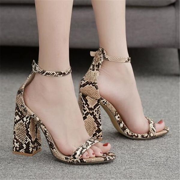 s 2021 summer style women sandals round toe pu 11.5cm thick high heels buckle strap serpentine shoes, Black
s 2021 summer style women sandals round toe pu 11.5cm thick high heels buckle strap serpentine shoes, Black