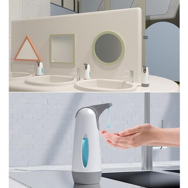 liquid soap dispenser 400ml automatic touchless infrared sensor with usb charging and deep waterproof for bathroom kitch
liquid soap dispenser 400ml automatic touchless infrared sensor with usb charging and deep waterproof for bathroom kitch