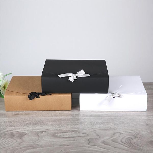gift wrap 15pcs large paper box with ribbon white kraft packaging cardboard clothes present boxes wedding party 31*25.5*8cm
gift wrap 15pcs large paper box with ribbon white kraft packaging cardboard clothes present boxes wedding party 31*25.5*8cm
