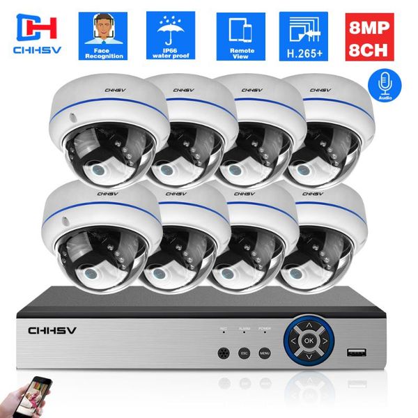 wireless camera kits chhsv h.265+ 8mp poe video security surveillance system 8ch 4k nvr with 4/8pcs weatherproof cameras cctv kit
wireless camera kits chhsv h.265+ 8mp poe video security surveillance system 8ch 4k nvr with 4/8pcs weatherproof cameras cctv kit