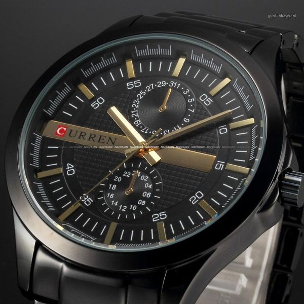 wristwatches curren men full steel business watch sport watches analog display quartz wristwatch relogio, Slivery;brown
wristwatches curren men full steel business watch sport watches analog display quartz wristwatch relogio, Slivery;brown
