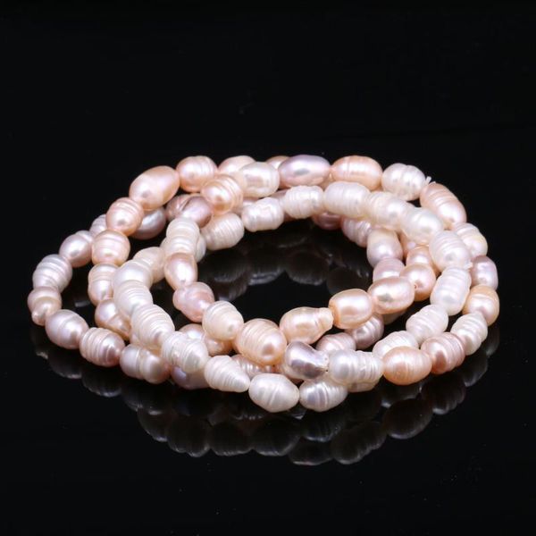 link, chain 100% natural high-quality white pink purple mixed color rice pearl bracelet birthday anniversary party exquisite gift for woman, Black
link, chain 100% natural high-quality white pink purple mixed color rice pearl bracelet birthday anniversary party exquisite gift for woman, Black