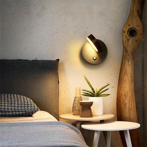 wall lamp minimalist led lamps for apartment homestay bedroom nordic modern indoor corridor rotatable contracted lighting luminaire
wall lamp minimalist led lamps for apartment homestay bedroom nordic modern indoor corridor rotatable contracted lighting luminaire