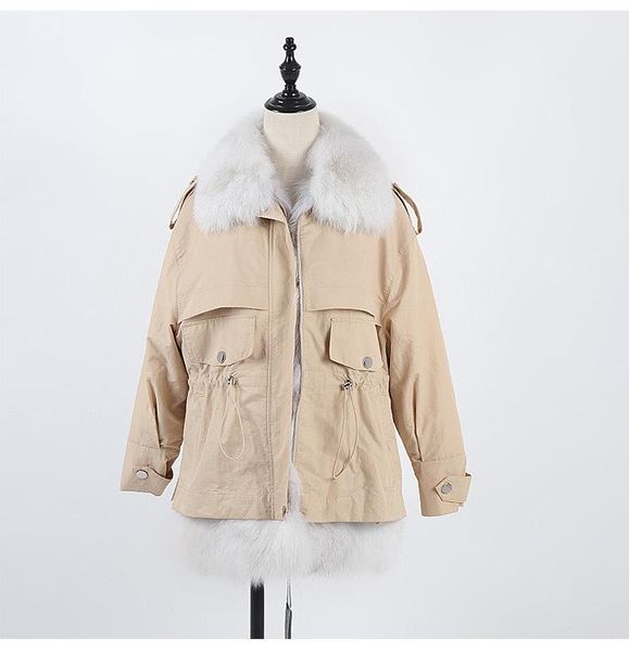 women's fur & faux women parkas winter short jacket real 2021 lined 100% collar coats and jackets, Black
women's fur & faux women parkas winter short jacket real 2021 lined 100% collar coats and jackets, Black