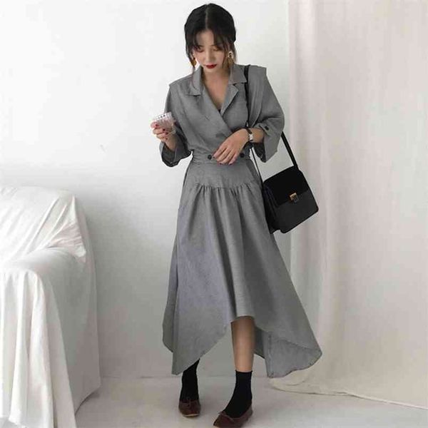 spring summer women's shirt dress empire button plaid long turn-down collar female woman pl052 210506, Black;gray
spring summer women's shirt dress empire button plaid long turn-down collar female woman pl052 210506, Black;gray
