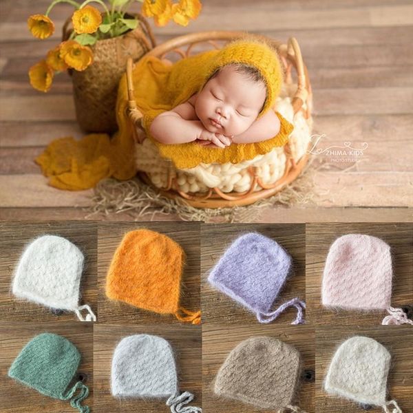 born pography props knit cashmere hat baby po costume cap studio shoot caps & hats, Yellow
born pography props knit cashmere hat baby po costume cap studio shoot caps & hats, Yellow