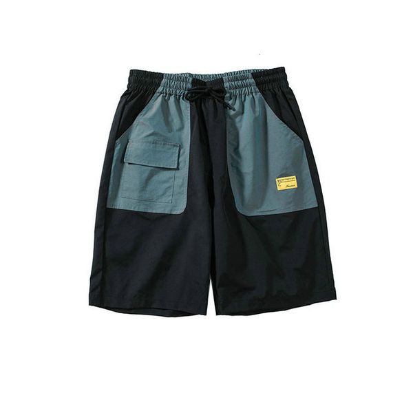 men's shorts harajuku mens summer color block streetwear men hip hop casual tatical military cargo baggy short 01r6, White;black
men's shorts harajuku mens summer color block streetwear men hip hop casual tatical military cargo baggy short 01r6, White;black