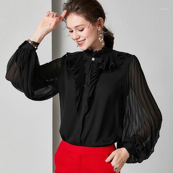 women blouse real silk shirt womens and blouses elegant long sleeve shirts office wear korean fashion clothes 924011 women's &, White
women blouse real silk shirt womens and blouses elegant long sleeve shirts office wear korean fashion clothes 924011 women's &, White