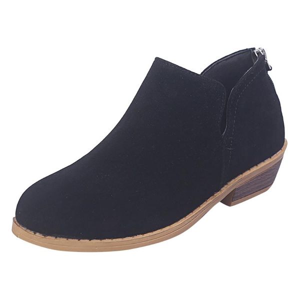 boots women pure causal ankle platform shoes winter slip on woman creepers rubber flats plus size 35-43 825, Black
boots women pure causal ankle platform shoes winter slip on woman creepers rubber flats plus size 35-43 825, Black