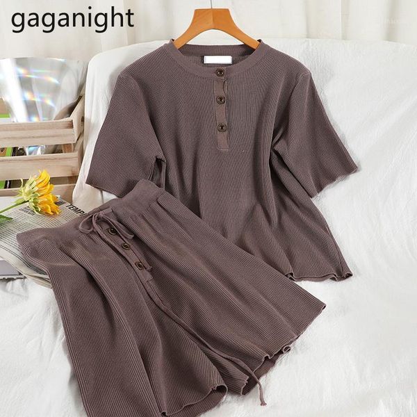 women's tracksuits gaganight casual solid women two pieces set o neck short sleeve loose knit high waist drawstring wide leg shorts sui, Gray
women's tracksuits gaganight casual solid women two pieces set o neck short sleeve loose knit high waist drawstring wide leg shorts sui, Gray