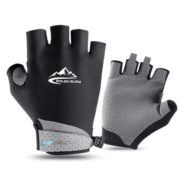 cycling non-slip breathable bike bicycle gloves men women summer ice silk mountain half finger, Black
cycling non-slip breathable bike bicycle gloves men women summer ice silk mountain half finger, Black