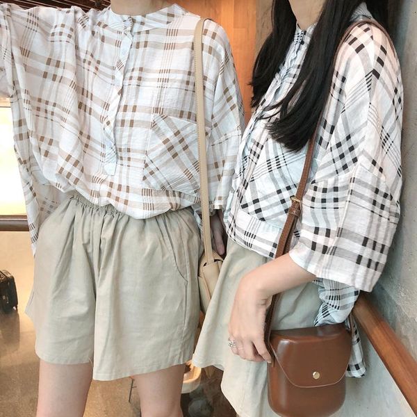women's shorts women loose students elastic waist solid all-match chic womens wide leg short ladies pocket summer clothes korean, White;black
women's shorts women loose students elastic waist solid all-match chic womens wide leg short ladies pocket summer clothes korean, White;black