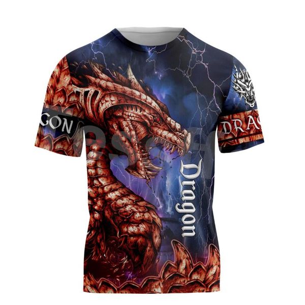 men's t-shirts animal dragon symbol tattoo fashion 3dprint summer streetwear casual short sleeve men/women a3, White;black
men's t-shirts animal dragon symbol tattoo fashion 3dprint summer streetwear casual short sleeve men/women a3, White;black
