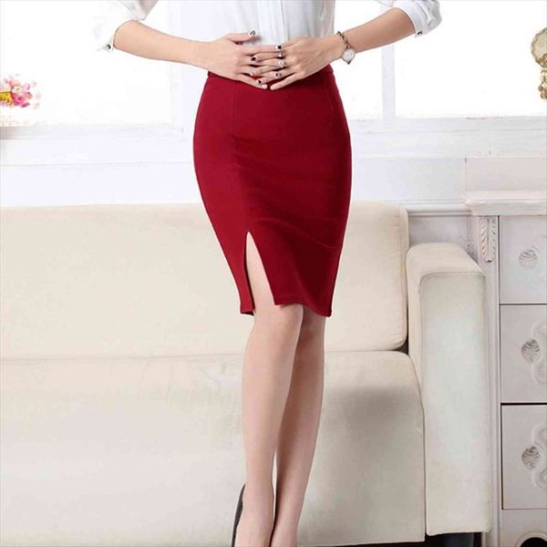 fashion office formal pencil autumn womens skirts elegant slim front slit midi bodycon ol bandage ho812212, Black
fashion office formal pencil autumn womens skirts elegant slim front slit midi bodycon ol bandage ho812212, Black