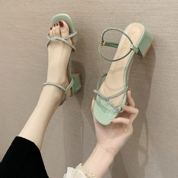 european cross narrow band pu gladiator sandals women buckle strap sandalias femme fairy solid thick high heels shoes woman 2021, Black
european cross narrow band pu gladiator sandals women buckle strap sandalias femme fairy solid thick high heels shoes woman 2021, Black