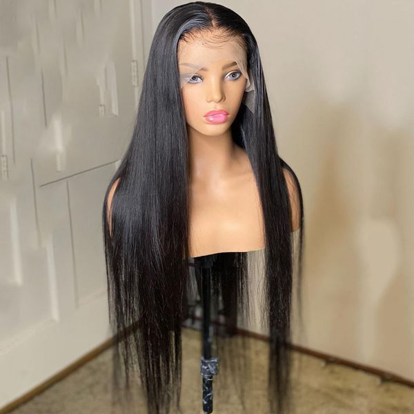 costume accessories 26inch 180%density black long silky straight synthetic lace front wig glueless 13x4 synthetic lace wigs for women daily, Silver
costume accessories 26inch 180%density black long silky straight synthetic lace front wig glueless 13x4 synthetic lace wigs for women daily, Silver