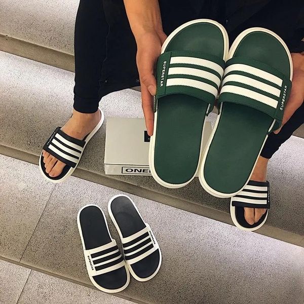 slippers men summer fashion wear korean and women outdoor trend 2021 sandals beach, Black
slippers men summer fashion wear korean and women outdoor trend 2021 sandals beach, Black