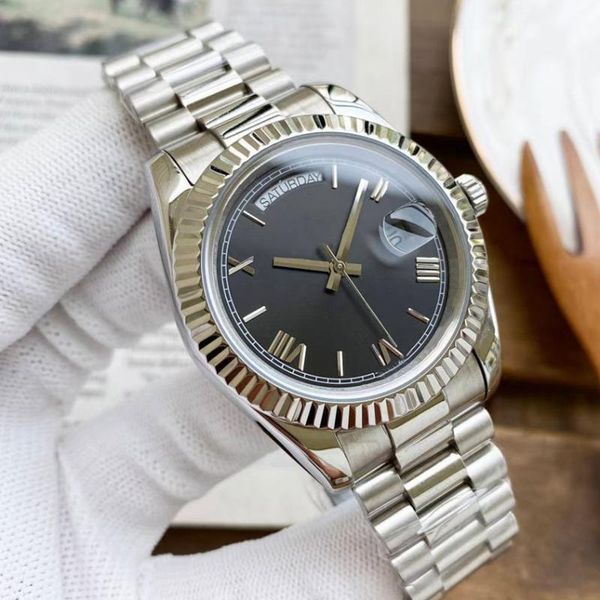 wristwatches luxury men's automatic watches brand 1:1 original male mechanical watch sapphire stainless steel clock man montre homme, Slivery;brown
wristwatches luxury men's automatic watches brand 1:1 original male mechanical watch sapphire stainless steel clock man montre homme, Slivery;brown