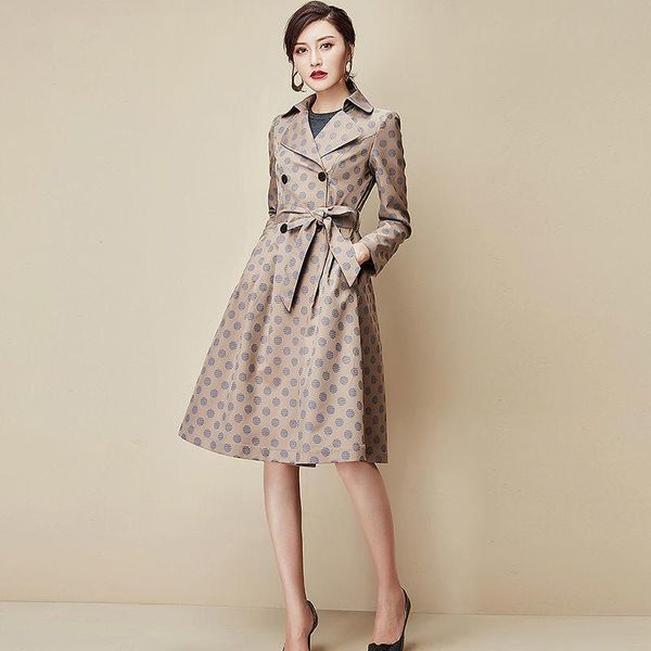 women's trench coats windbreaker mid-length style autumn 2021 temperament waist small british thin slim-fit over-the-knee jacket, Tan;black
women's trench coats windbreaker mid-length style autumn 2021 temperament waist small british thin slim-fit over-the-knee jacket, Tan;black