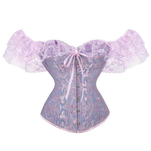 belts xingqing corset bustier women with off shoulder sleeves plus size burlesque costume hollow mesh floral corselet, Black;brown
belts xingqing corset bustier women with off shoulder sleeves plus size burlesque costume hollow mesh floral corselet, Black;brown