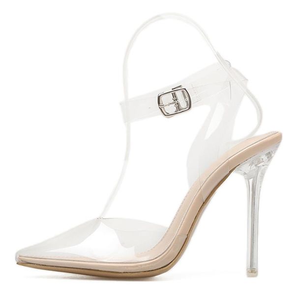 summer plus size fetish women 12cm high heels transparent sandals pumps crystal clear valentine buckle stiletto shoes, Black
summer plus size fetish women 12cm high heels transparent sandals pumps crystal clear valentine buckle stiletto shoes, Black