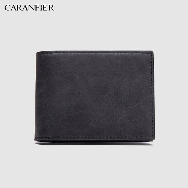 wallets caranfier genuine leather short bi-fold mens multi-layer purse holder business male casual bags, Red;black
wallets caranfier genuine leather short bi-fold mens multi-layer purse holder business male casual bags, Red;black