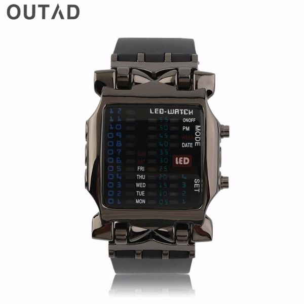 wristwatches outdoor sport led digital binary watches square dial uirubber band casual wrist watch relogio, Slivery;brown
wristwatches outdoor sport led digital binary watches square dial uirubber band casual wrist watch relogio, Slivery;brown
