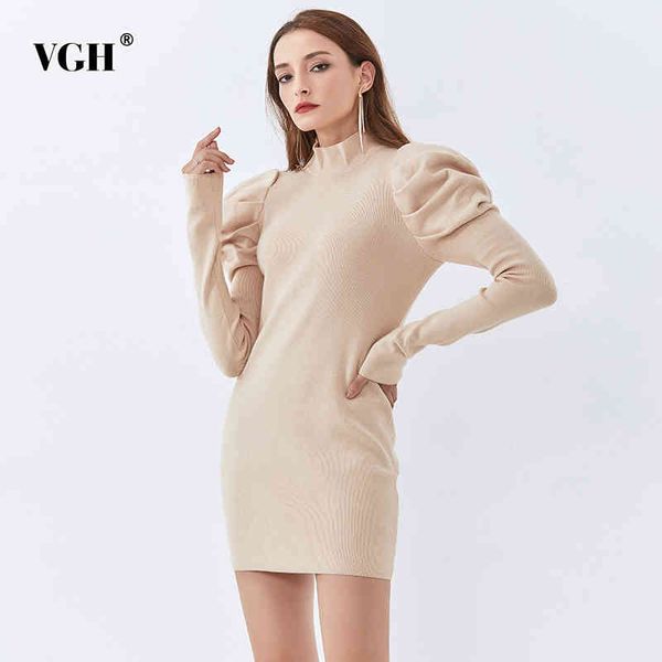 vgh knitting casual slim dress women turtleneck puff long sleeve high waist elegant dresses for female clothes fashion tide 210421, Black;gray
vgh knitting casual slim dress women turtleneck puff long sleeve high waist elegant dresses for female clothes fashion tide 210421, Black;gray