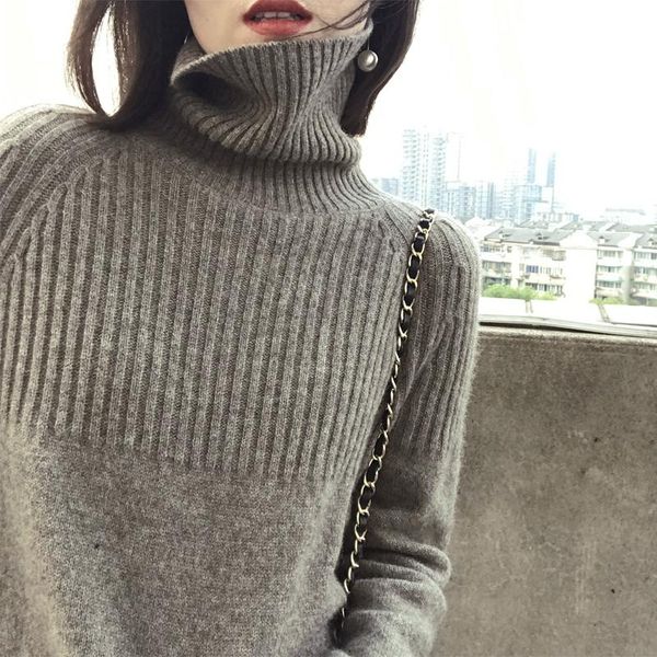 women's sweaters autumn winter women knitted turtleneck sweater harajuku style jumper fashion streetwear loose femme elasticity pullove, White;black
women's sweaters autumn winter women knitted turtleneck sweater harajuku style jumper fashion streetwear loose femme elasticity pullove, White;black