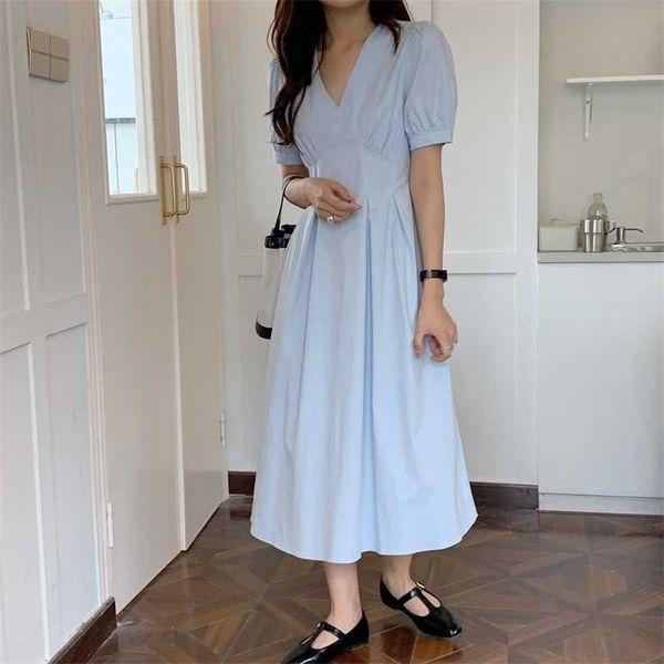 sweet v-neck casual fashion femme all match high waist dresses brief solid girls summer vintage vestidos 210525, Black;gray
sweet v-neck casual fashion femme all match high waist dresses brief solid girls summer vintage vestidos 210525, Black;gray