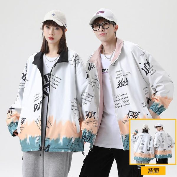 men's jackets 2021 autumn and winter solid color double-sided wear jacket couple trend korean fashion loose men, Black;brown
men's jackets 2021 autumn and winter solid color double-sided wear jacket couple trend korean fashion loose men, Black;brown