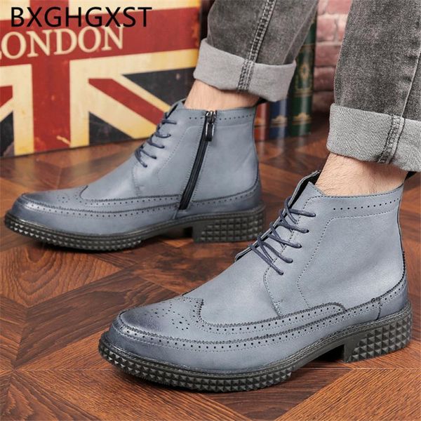 boots ankle men coiffeur elevator shoes for mens dress italian brand brogue leather ayakkabi, Black
boots ankle men coiffeur elevator shoes for mens dress italian brand brogue leather ayakkabi, Black