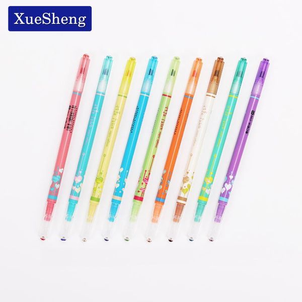 highlighters 12 pcs south korea stationery double color fluorescence pen lovely fine marking oily watercolor mark, Black;red
highlighters 12 pcs south korea stationery double color fluorescence pen lovely fine marking oily watercolor mark, Black;red