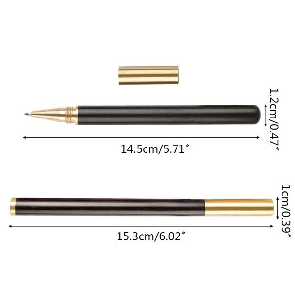 gel pens 594f 0.5mm solid brass mahogany vintage pen writing black ink for sports celebration gift, business, wedding
gel pens 594f 0.5mm solid brass mahogany vintage pen writing black ink for sports celebration gift, business, wedding