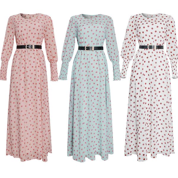 2021african print polka dot maxi dresses women long sleeve chiffon dress underdress 2 pieces set new muslim fashion evening gowns, Red
2021african print polka dot maxi dresses women long sleeve chiffon dress underdress 2 pieces set new muslim fashion evening gowns, Red