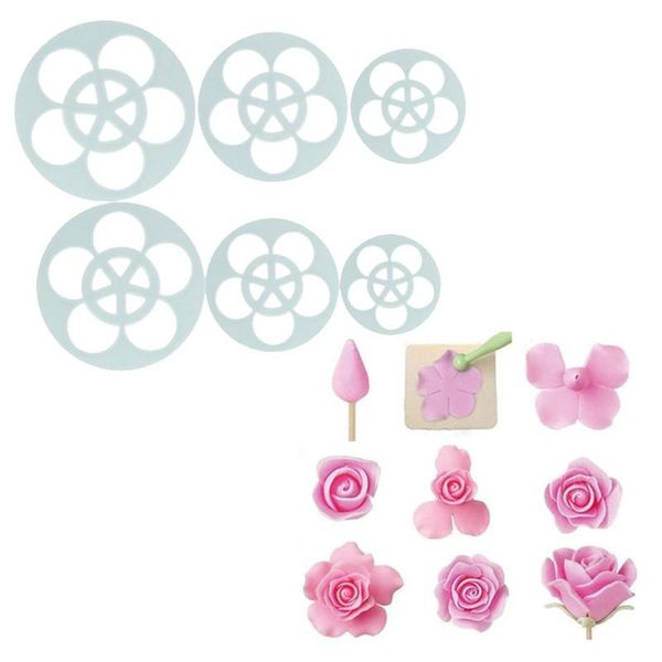 baking & pastry tools 6pcs fondant cake sugarcraft rose flower decorating cookie mold gum paste cutter
baking & pastry tools 6pcs fondant cake sugarcraft rose flower decorating cookie mold gum paste cutter